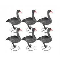 Game On Black Swan Full Body Field Decoys 6 Pack