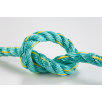 Donaghys Aquatec Rope 3-Strand 4mm x 1000m Green with Gold Fleck