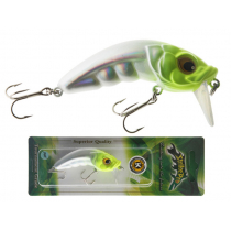 Strike Pro Hunchback Spinning Lure Chartreuse Silver 14g