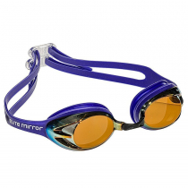 Aqualine Elite Mirror Swimming Goggles Violet