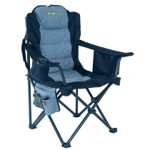 OZtrail Big Boy Camping Arm Chair Black