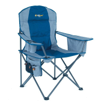 OZtrail Cooler Camping Arm Chair Blue
