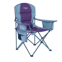 OZtrail Cooler Camping Arm Chair Purple