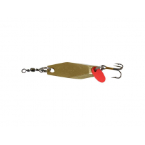 Fishfighter Hex Wobbler 10g Mounted Brass