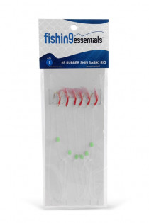 Fishing Essentials Rubber Skin Sabiki Rig No. 8