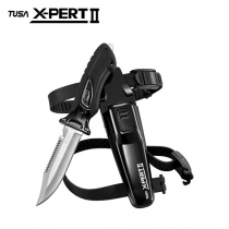 TUSA Stainless Steel 11cm Drop Point Blade Dive Knife