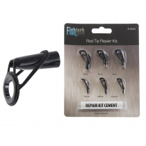 Fishtech Rod Tip Repair Kit 6-Piece with Quick Dry Cement