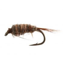 Black Magic Hare and Copper Nymph Trout Fly A14 Qty 1