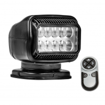 GOLIGHT Radioray LED Spotlight with Wireless Remote 80000cd Black