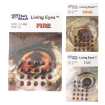 Fish Skull Living Eyes 5mm