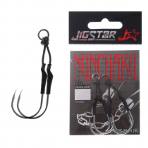 Jig Star Nunchaku Twin Assist Hooks Qty 2