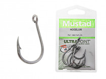 Mustad Hoodlum Z-Steel Live Bait Hooks 8/0 Qty 3