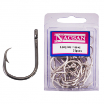 Buy Stainless Longline Hook Pack Size 18 Qty 25 online at