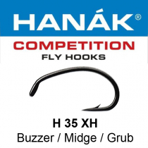 HANAK Competition H35XH Barbed Hooks