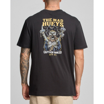 The Mad Hueys Captain Cooked T-Shirt Black