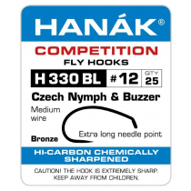 HANAK Competition H330BL Barbless Hooks