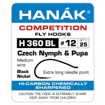 HANAK Competition H360BL Barbless Hooks
