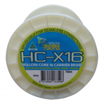 Platypus HC-X16 Hollow Core Braid White 750m