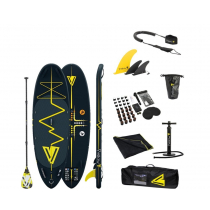 YellowV Heartbeat Junior Inflatable Stand Up Paddle Board 8ft