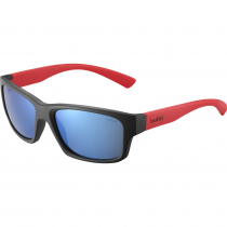 Bolle HOLMAN FLOATABLE Sunglasses Black Red Matte Offshore Blue