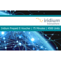 Iridium Pre-Paid E-Voucher 75 Minutes 4500 Units 30 Day Validity