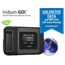 Iridium GO! Unlimited Data Monthly Subscription with 150 Voice Minutes - 139.09USD/month
