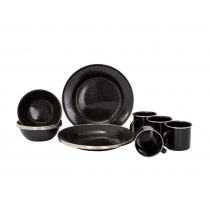 Kiwi Camping 12-Piece Enamel Dining Set