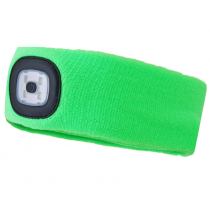 Rechargeable Knitted LED Headlamp 150lm Green