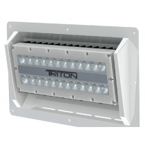 Lumitec Triton Semi-Recessed Mount White LED Floodlight 160W 100-300vAC
