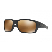 Oakley Turbine PRIZM Polarised Sunglasses Matte Black Frame/Tungsten Lens