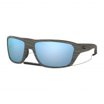 Oakley Split Shot Woodgrain PRIZM Deep Water Polarised Sunglasses