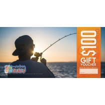 Marine Deals $100 Gift Voucher with Sleeve - Hooked up on Sunrise