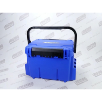 Meiho Bucket Mouth 7000 Heavy Duty Tackle Box 475x335x320mm Blue
