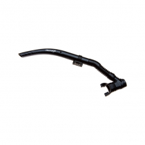 Mirage Carbon Silicone Black Snorkel