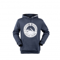 Hunters Element Mountainscape Mens Hoodie Navy M