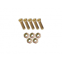 AL-KO Plated Trailer Wheel Studs and Nuts Kit 7/16in