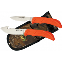 Outdoor Edge WildPair Skinning and Gut Hook Hunting Knife Set