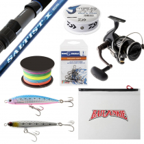 Daiwa BG MQ and Penn Ocean Assassin Stickbait Combo