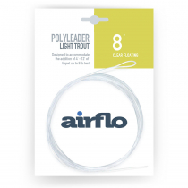 Airflo Polyleader Light Trout 8 Clear Floating