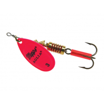 Mepps Aglia Fluoro Rose Pink Spinner Lure No.2 Treble Hook