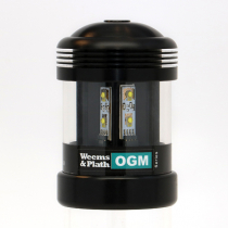 Weems & Plath Q Steaming/Anchor Deluxe LED Navigation Light Black Housing