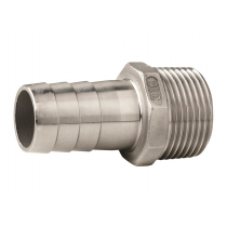 V-Quipment Male Stainless Steel Hose Connector 12mm