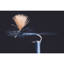 Manic Tackle Project Quill Spinner Dry Fly Black #16