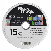 Black Magic Premier Rainbow Braid 15kg 1200m