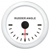 KUS Rudder Angle Gauge White