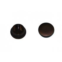 Hartal Door Button Screw Cover for Interior Handle Black