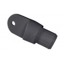 Inaca Awning Pole End Fitting with Hole in Tongue 22.5mm