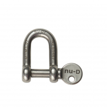Nu-D Stainless Steel D-Shackle 8mm