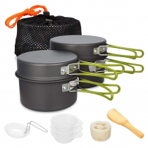 Southern Alps 10 Piece Camping Cook Set