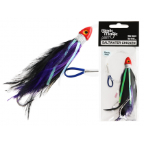 Zuker ZF8 Trolling Feather 6 1 3/4 oz White Feathers And Silver 